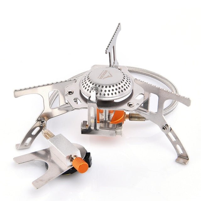 Camping Gas Stove Outdoor Tourist Burner Strong Fire Heater Tourism Cooker Survival Furnace Supplies Equipment Picnic-1