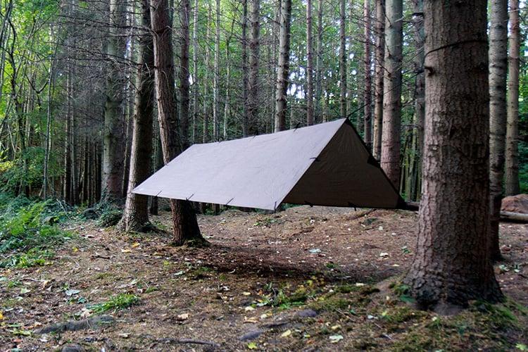DD Hammocks DD Tarp M - 3.5m x 2.4m (Olive / Coyote)