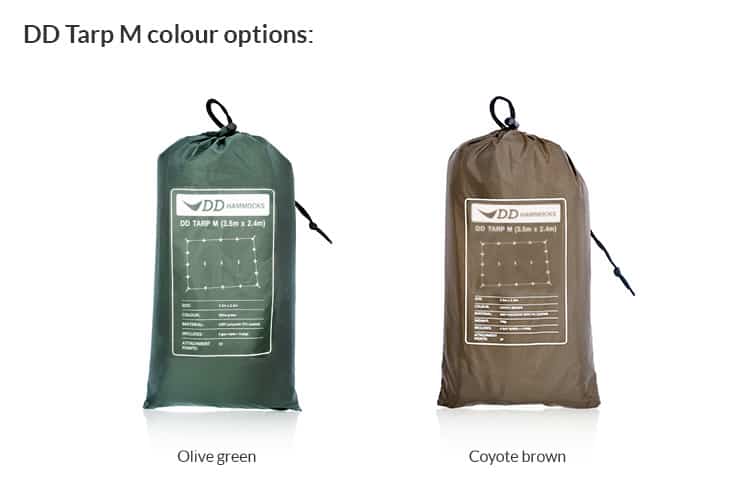 DD Hammocks DD Tarp M - 3.5m x 2.4m (Olive / Coyote)