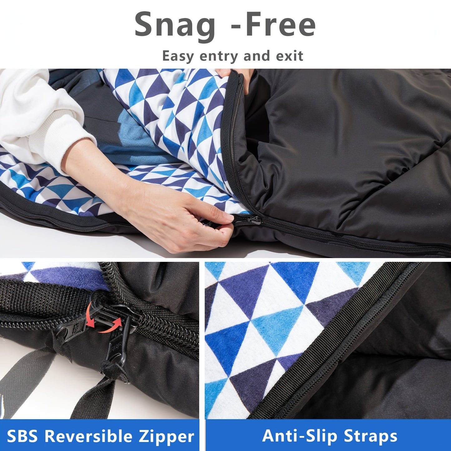 Sleeping Bag for Adults Outdoor Camping-2