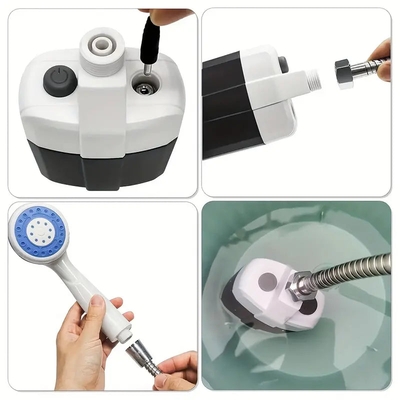 Portable Camping Shower with Water Filtration System-1
