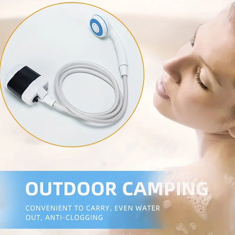 Portable Camping Shower with Water Filtration System-4
