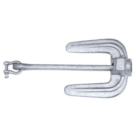 Hall Type C Anchor 6kg Hot-dipped Galvanised | 4Boats