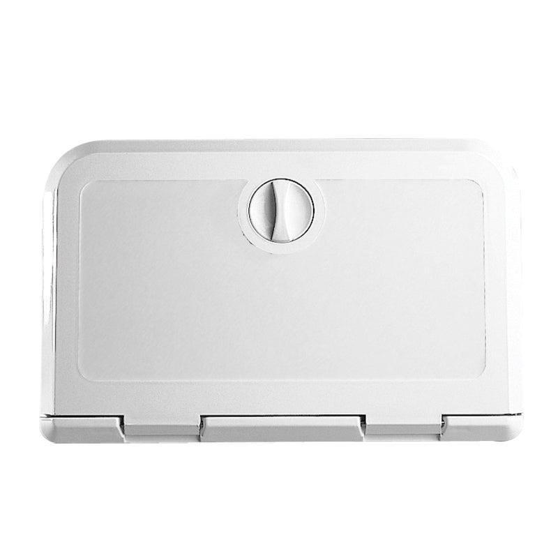 Hatch VHF/Radio CD Access Hatch w/ Lock 180x285mm White | 4Boats
