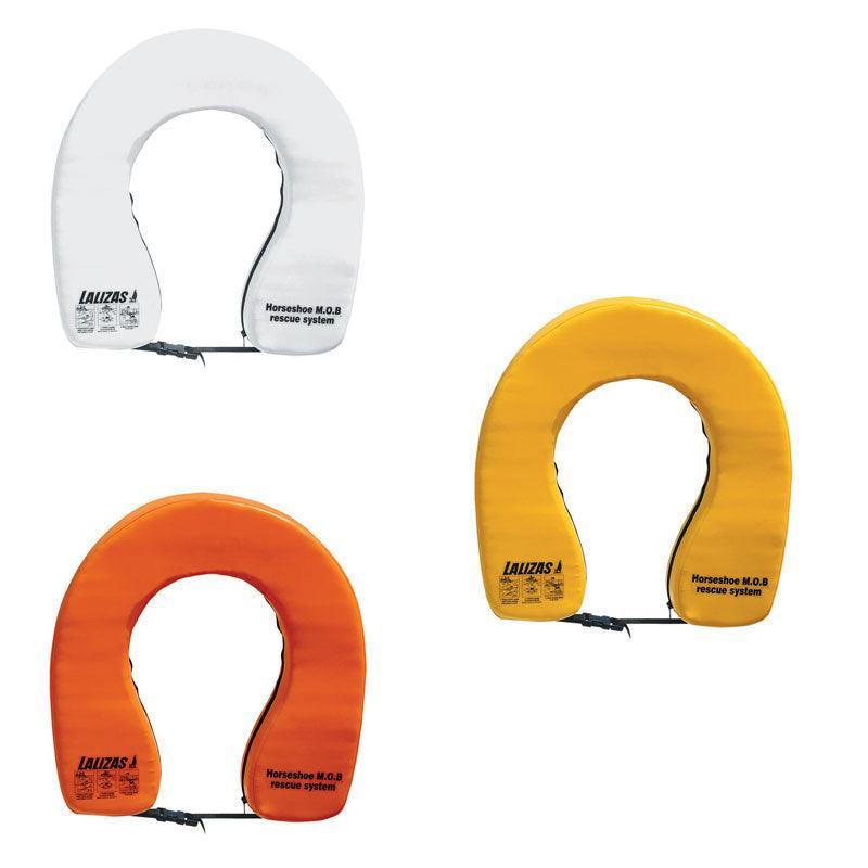 Horseshoe Lifebuoy Basic I, Yellow | 4Boats