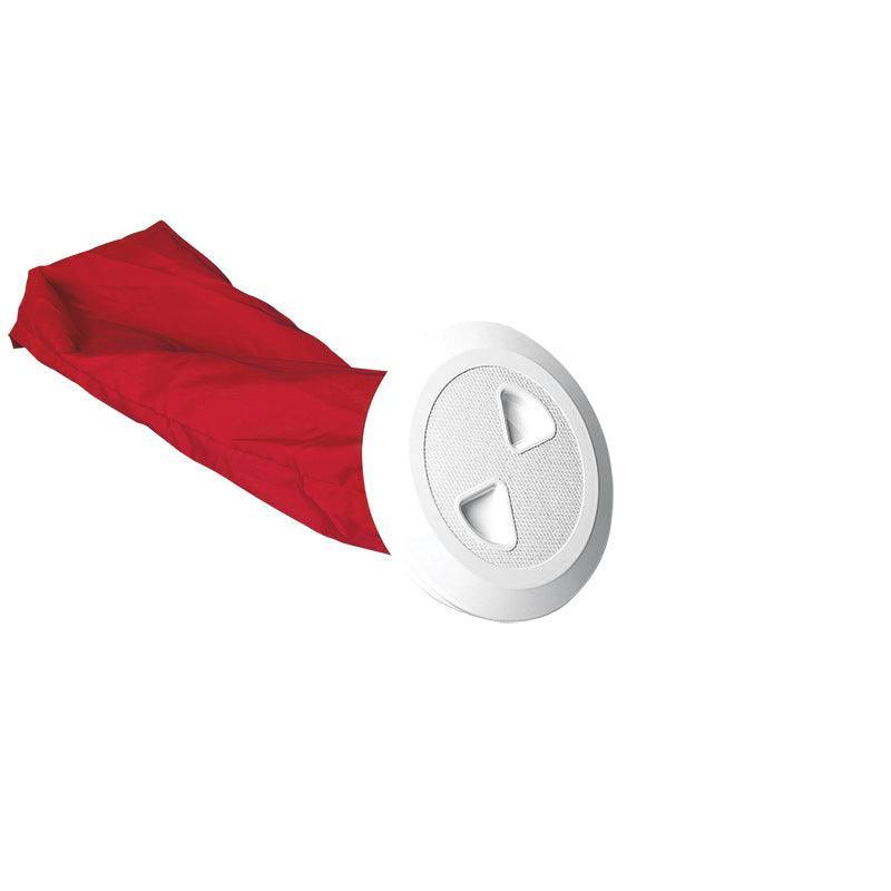 Inspection Hatch White with Removable Bag 108mm | 4Boats