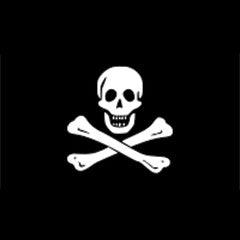 Pirate's Flag 30x45cm Marine Flag | 4Boats