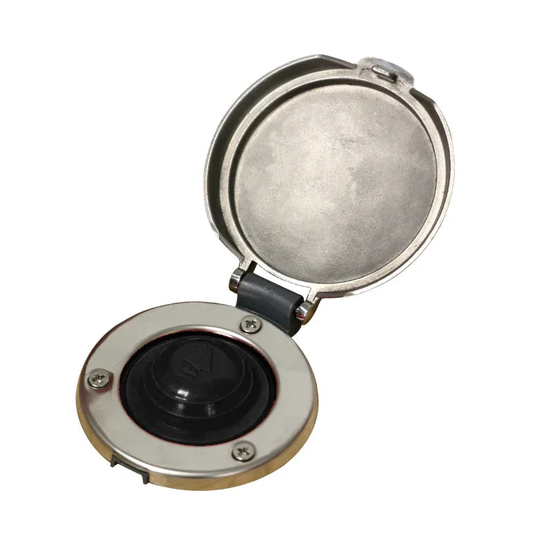 Lofrans' Footswitch Inox with black button | 4Boats