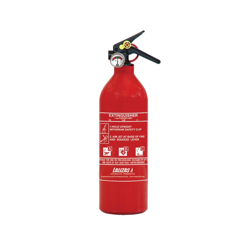LALIZAS Fire Fire Fire 1 kg Dry Powder Extinguisher – Stored | 4Boats