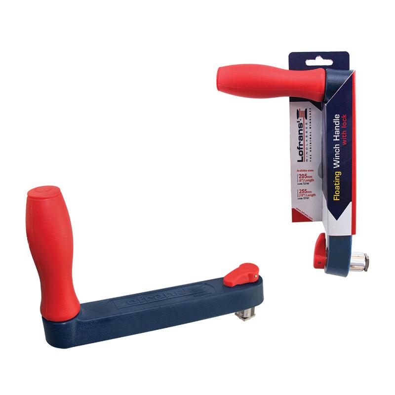 Lofrans' Floating 20cm Winch Handle with lock | 4Boats