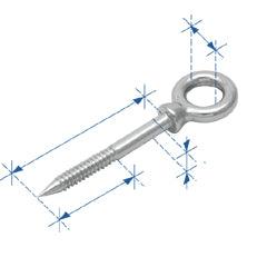 Eye Wood A4/316 Screw 6 x 40 mm | 4Boats