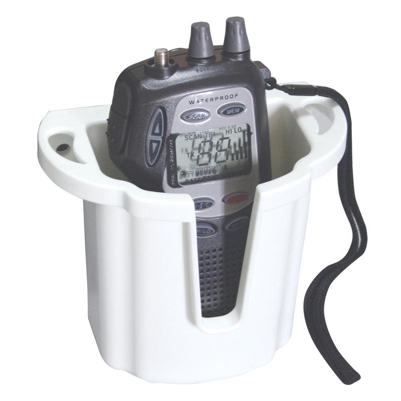 Store-All VHF Case — White 13.5×8×11.5cm | 4Boats