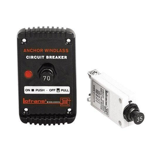 LOFRANS' CIRCUIT 100 A Thermal‑magnetic Breaker with LED | 4Boats