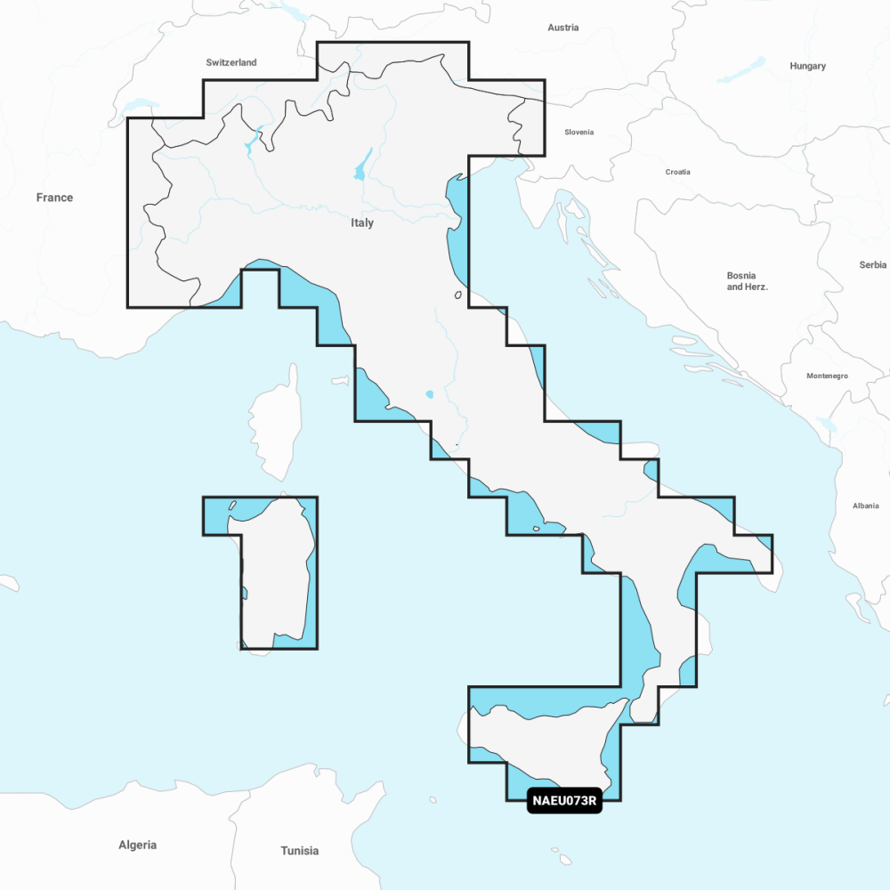 Navionics EU073R Italy Lakes & Rivers | 4Boats