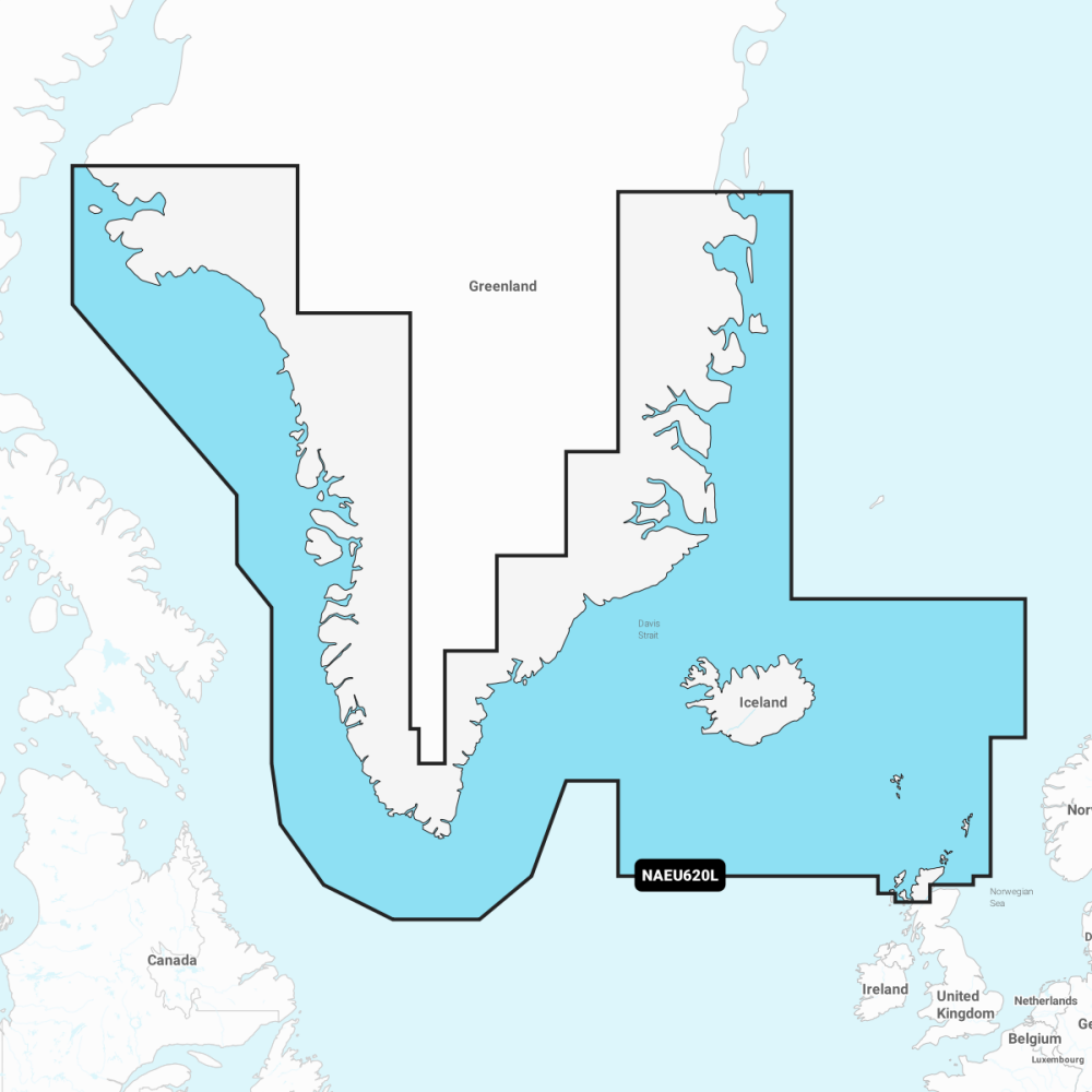 Navionics EU620L Large | Greenland & Iceland | 4Boats