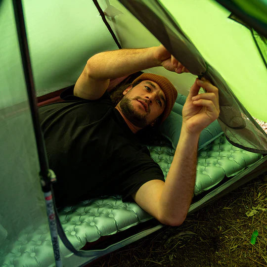 Naturehike Spire Hiking 1 Person Ultralight Camping Tent Green Full Kit