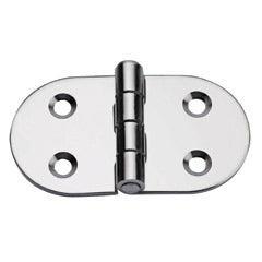 Oval Hinge Inox 316 Reversed 47x30x1.5mm | 4Boats