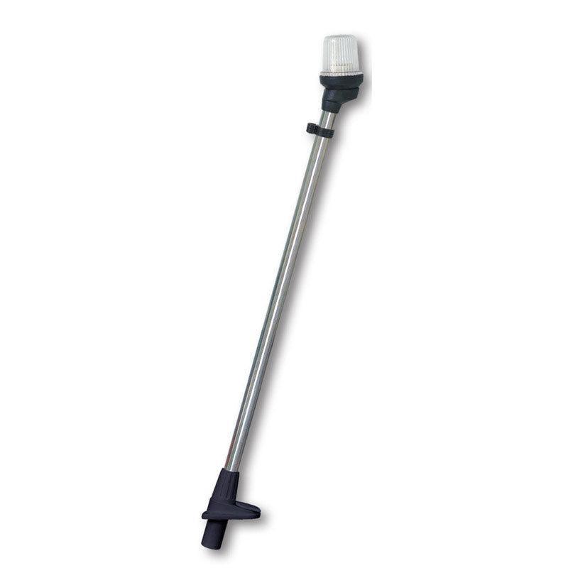 Pole Light Tri-colour 54cm Plug-in White Housing | 4Boats