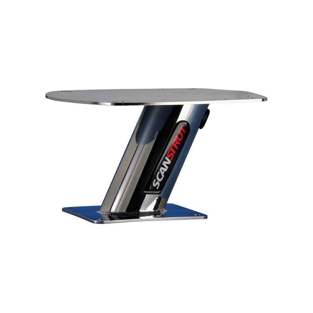 Scanstrut 150mm Stainless Power Tower for 2 | 4kW Radomes | 4Boats
