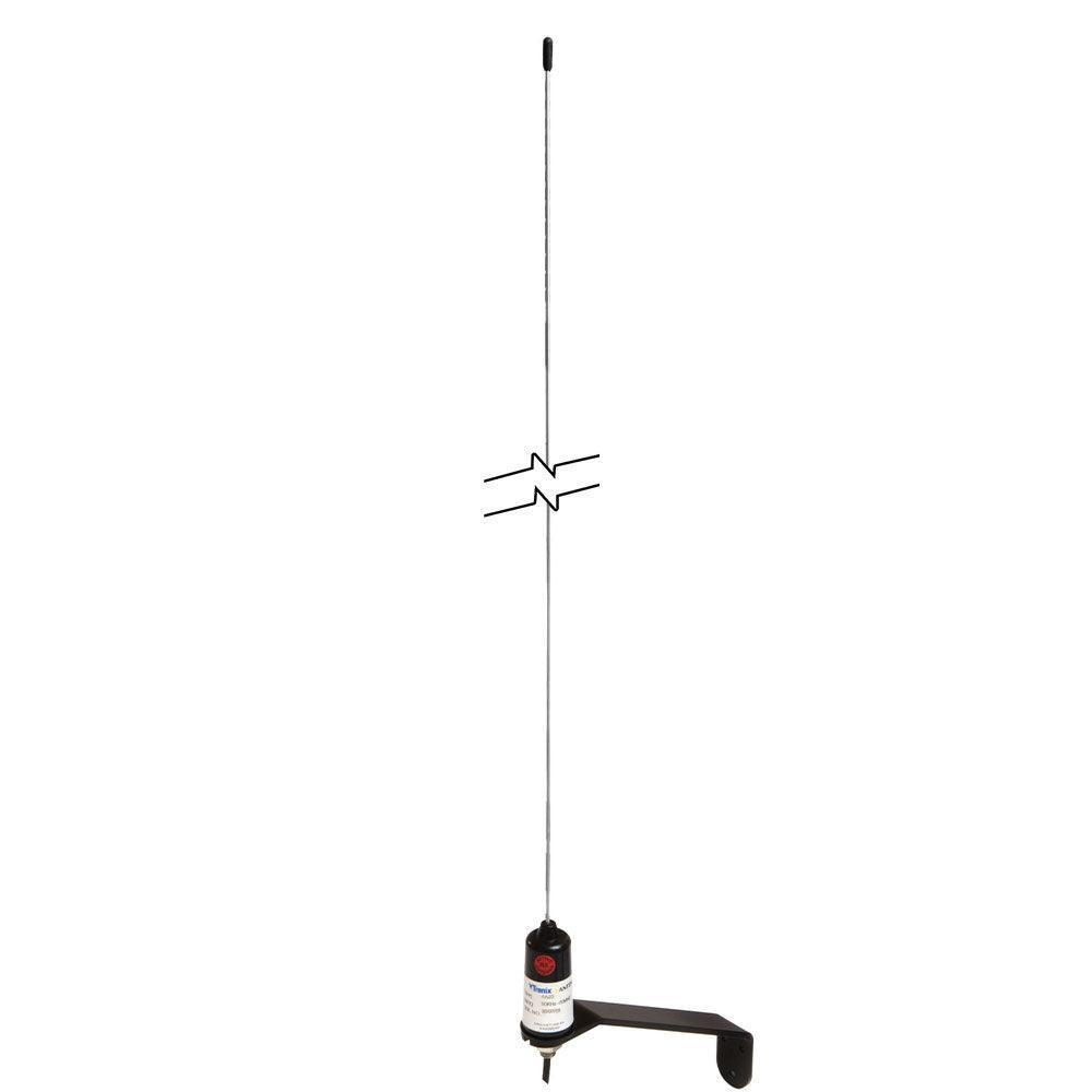 Shakespeare Stainless 0.9m Active Whip Antenna with Bracket | 4Boats