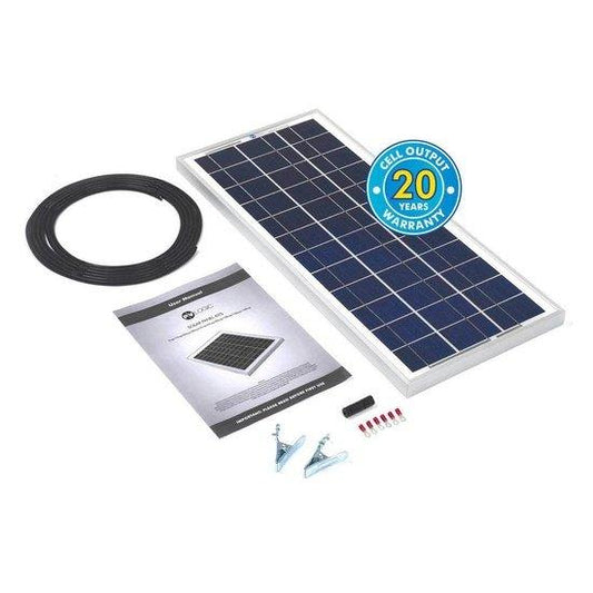 Solar Technology 20W Rigid Solar Panel Kit