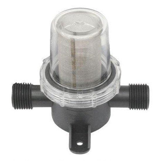 Strainer inline fine SS mesh for 12 mm (1/2") | 4Boats