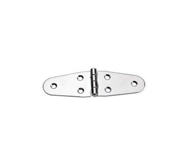 Strap Hinge Inox 316 Reversed 100 × 30 × 2 mm | 4Boats
