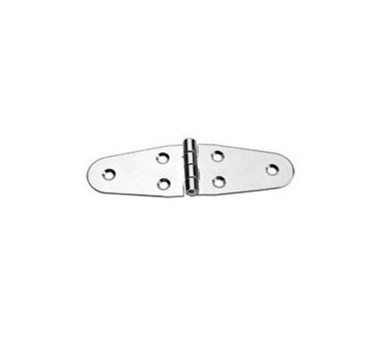 Strap Hinge Inox 316 Reversed 100 × 30 × 2 mm | 4Boats