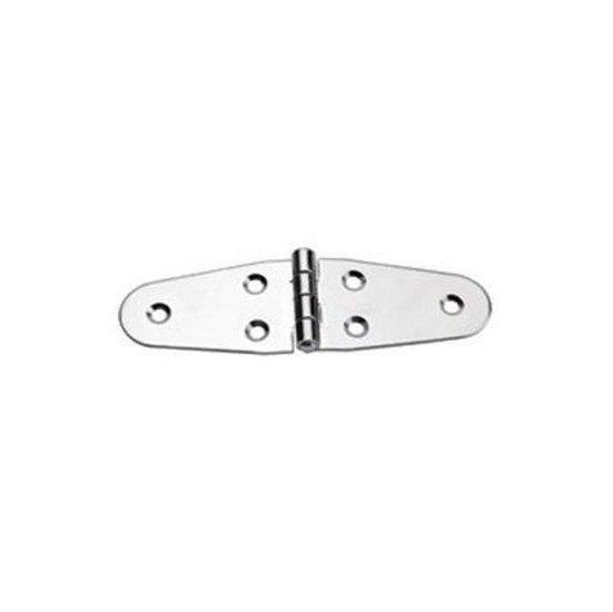 Right-hand Strap Hinge 316 stainless, 101.6 x 30 x 2 mm | 4Boats