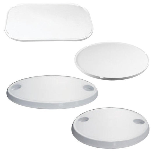 Table Top Round Table 610mm with 2 Glassholders ASA White | 4Boats