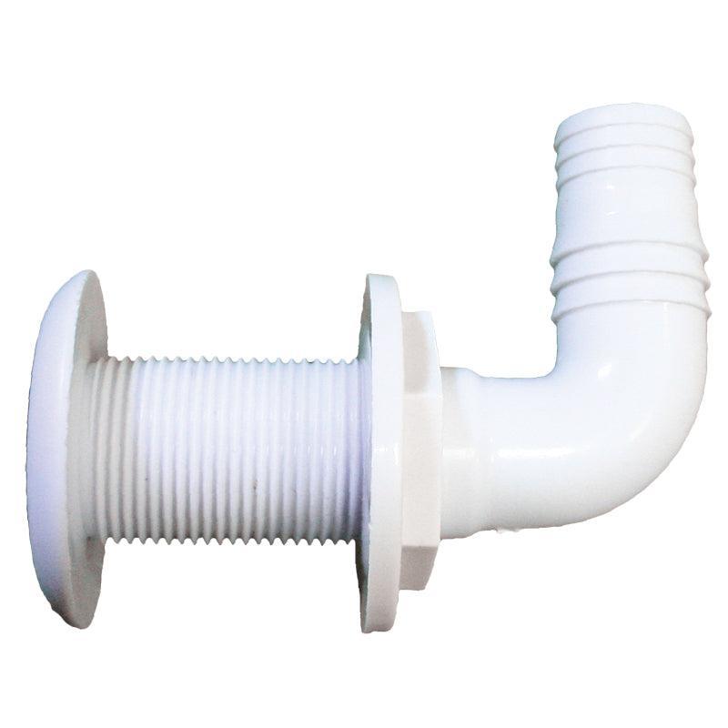 Thru-Hull Elbow 90° 25mm (1in) Plastic White | 4Boats