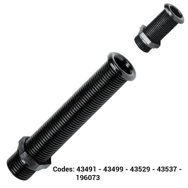 Thru-Hull Stand Flange 22 mm 155 mm Black | 4Boats