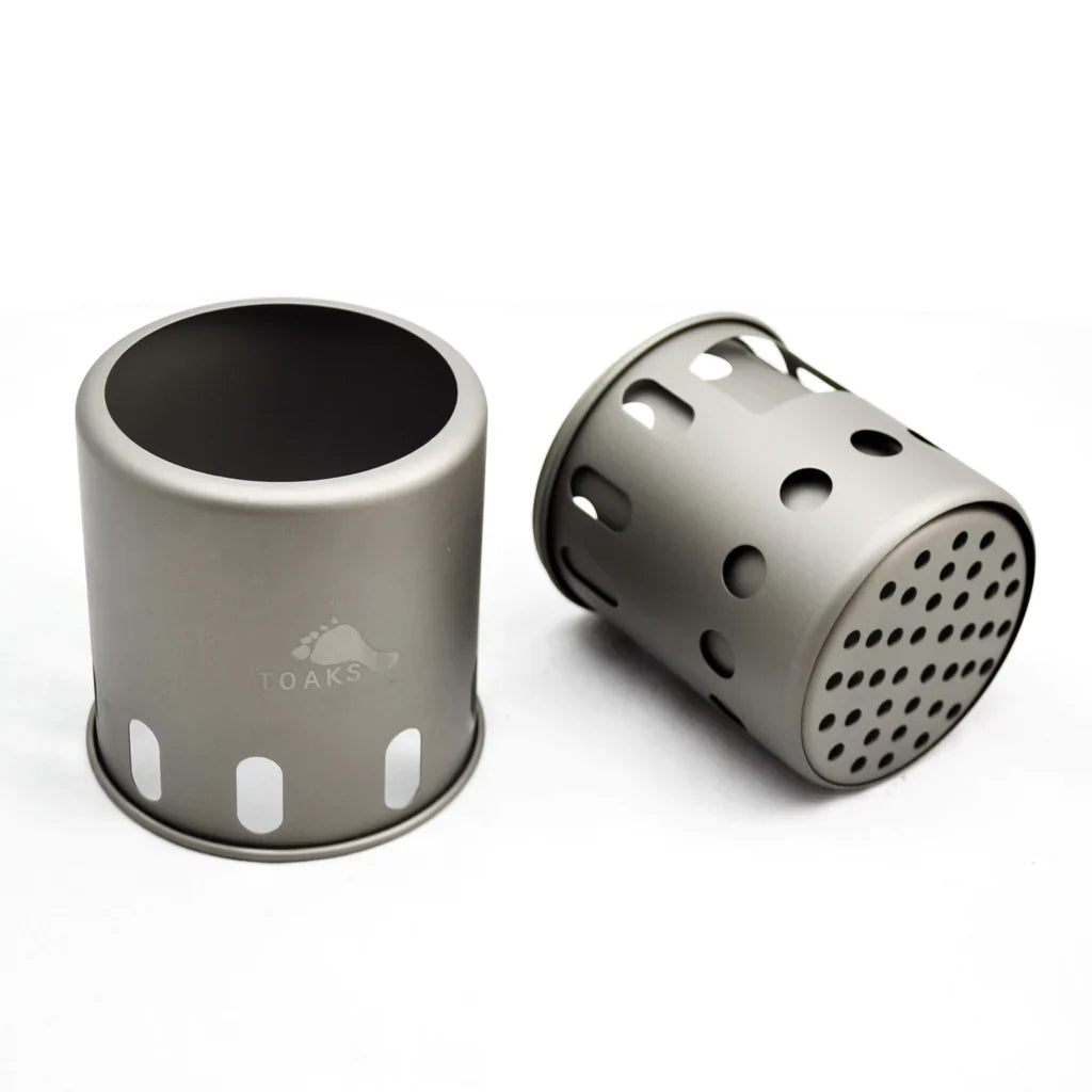 Toaks Titanium Wood Burning Stove ( Small / Large)