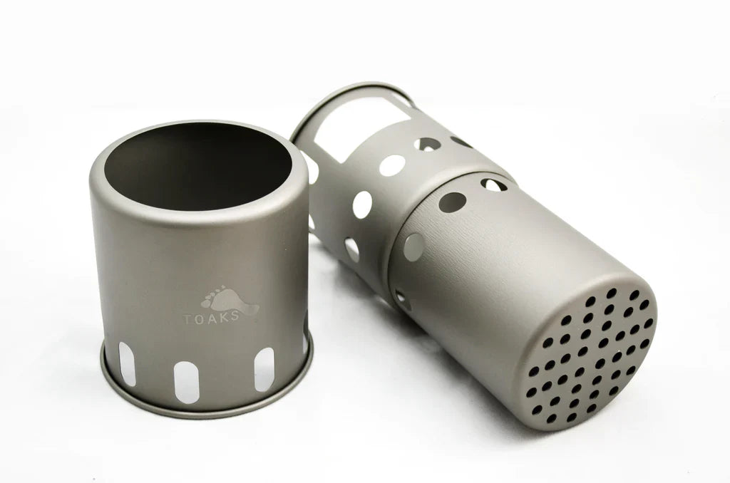 Toaks Titanium Wood Burning Stove ( Small / Large)