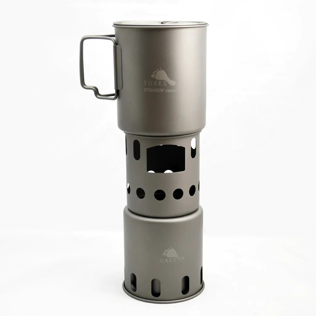 Toaks Titanium Wood Burning Stove ( Small / Large)