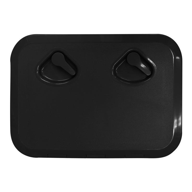 TOP LINE Hatch Black 353x606mm ISO12216 | 4Boats