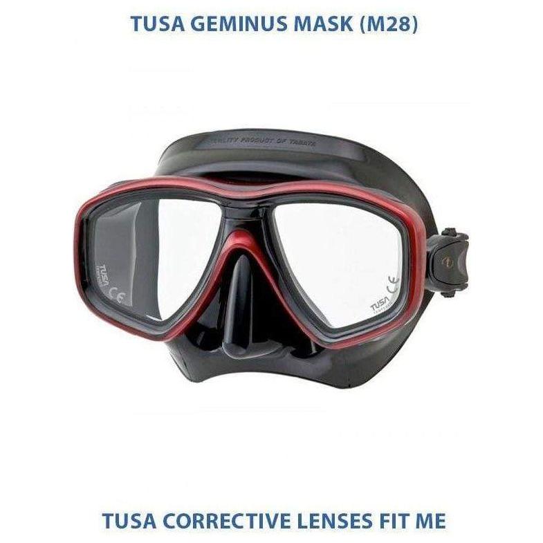 Tusa Corrective Lens Splendive II / Freedom Ceos / Geminus Masks