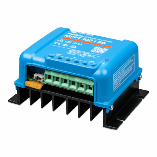 Victron Bluesolar MPPT 100/20 20A Solar Charge Controller | 4Boats
