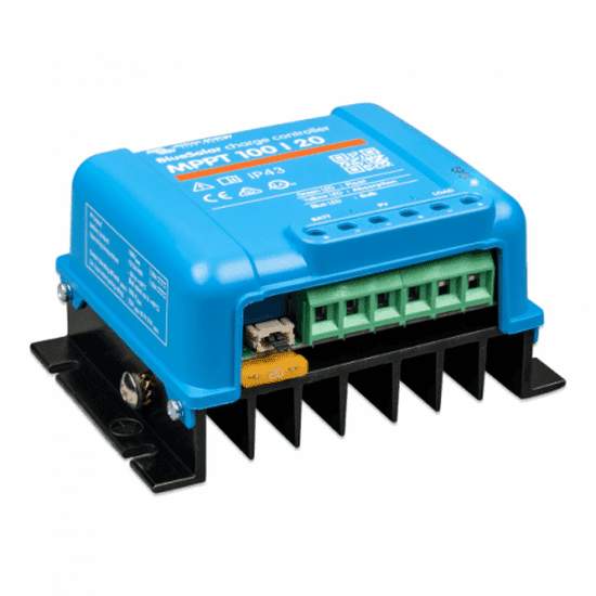 Victron Bluesolar MPPT 100/20 20A Solar Charge Controller | 4Boats