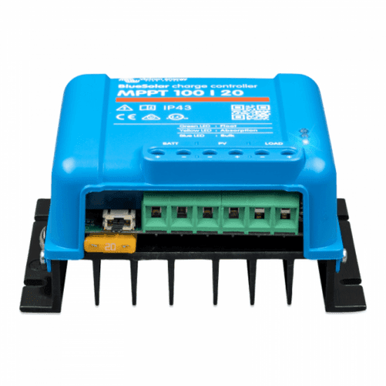 Victron Bluesolar MPPT 100/20 20A Solar Charge Controller | 4Boats