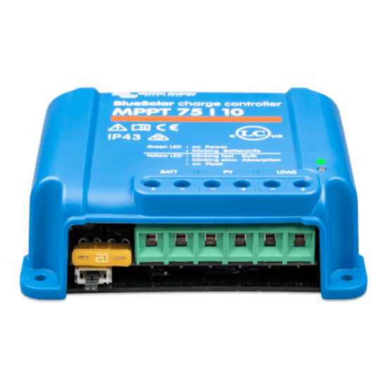 Victron Bluesolar MPPT 75/10 10A Solar Charge Controller | 4Boats