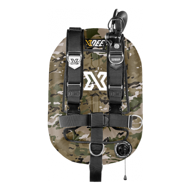 xDeep - ZEOS Single Wing System - Deluxe Harness (COLOUR)