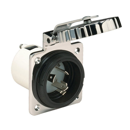 Marinco 16A 230V S/S Inlet - 316 Stainless Steel | 4Boats