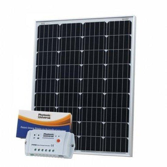 Photonic Universe 100W 12V Solar Kit – 10A PWM, 5m Cable | 4Boats