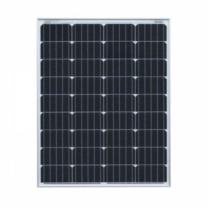 100W 12V Monocrystalline Solar Panel with 2×5 m MC4 Cables | 4Boats