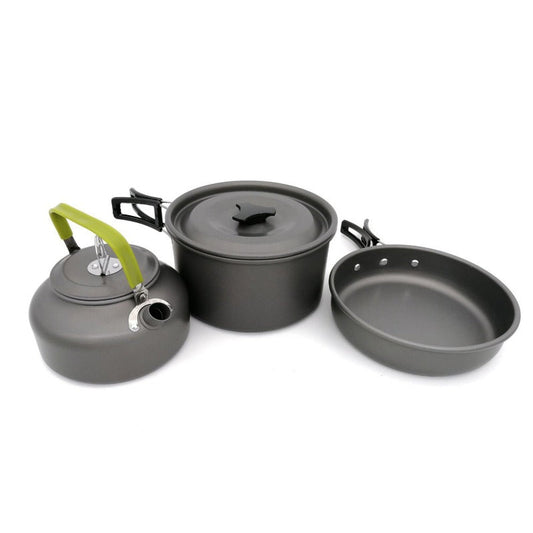 Ultra-light Aluminum Alloy Camping Cookware Utensils Outdoor Cooking Teapot-0