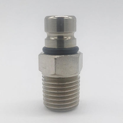 6.35mm (1/4") NPT Chrome-Plated Brass Male Fuel Connector for Suzuki