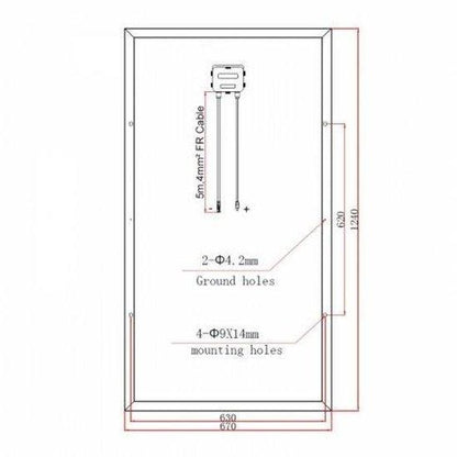 150W 12V Dual-Battery Solar Kit with 10A Controller | 4Boats