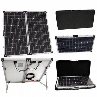 150W 12V Folding Monocrystalline Solar Kit (75W+75W) | 4Boats