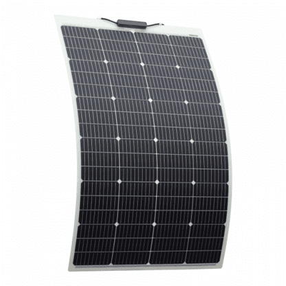 150W Semi-Flexible Fibreglass Solar Panel with ETFE Coating | 4Boats